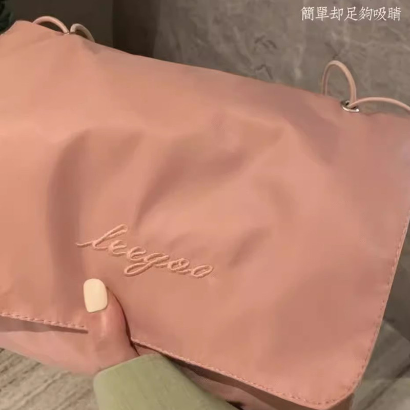 现刘亦菲同款化妆包四合一便携大容量折叠旅行护肤品收纳袋洗漱包图片