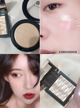 韩国clio珂莱欧高光钻石修容鼻影五花肉闪光提亮立体自然生姜腮红