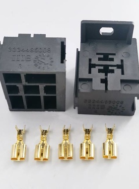 汽车继电器阻燃底座-座子4孔5孔通用-可配HG4185 /NVF4/HFV4/896H