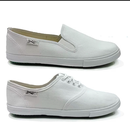 步步隆人民橡胶帆布白鞋White canvas shoes，5双包邮