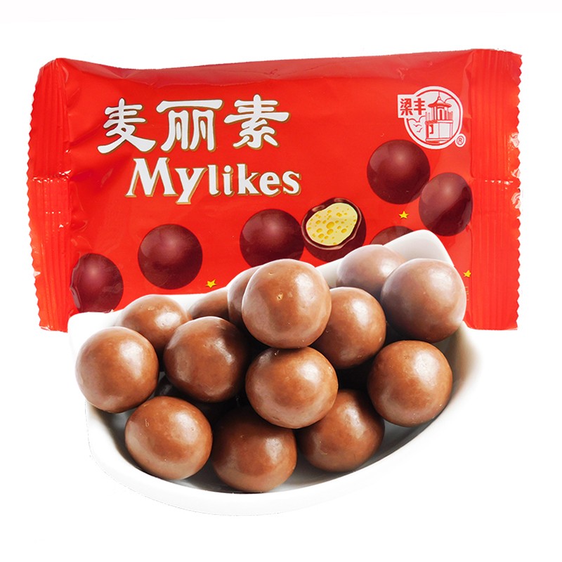 80后回忆梁丰25g代可可脂麦丽素图片
