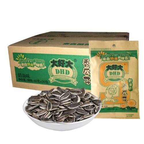 大好大奶油味瓜子60克*30包葵花籽休闲小吃瓜子脆香坚果炒货零食