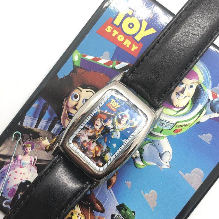 美国代购Watch ▼古着 1996 年玩具总动员胡迪限量石英电池手表