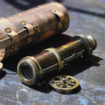 黄铜单筒观鸟个性化定制望远镜
