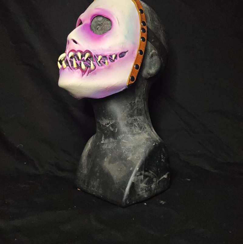 阿根廷代购Mask◇手作活结乐队鼓手牙齿手绘万圣节cosplay面具