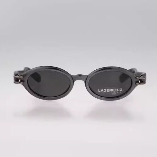 土耳其代购Sunglasses 古着90年代灰色蒸汽朋克椭圆形太阳眼镜