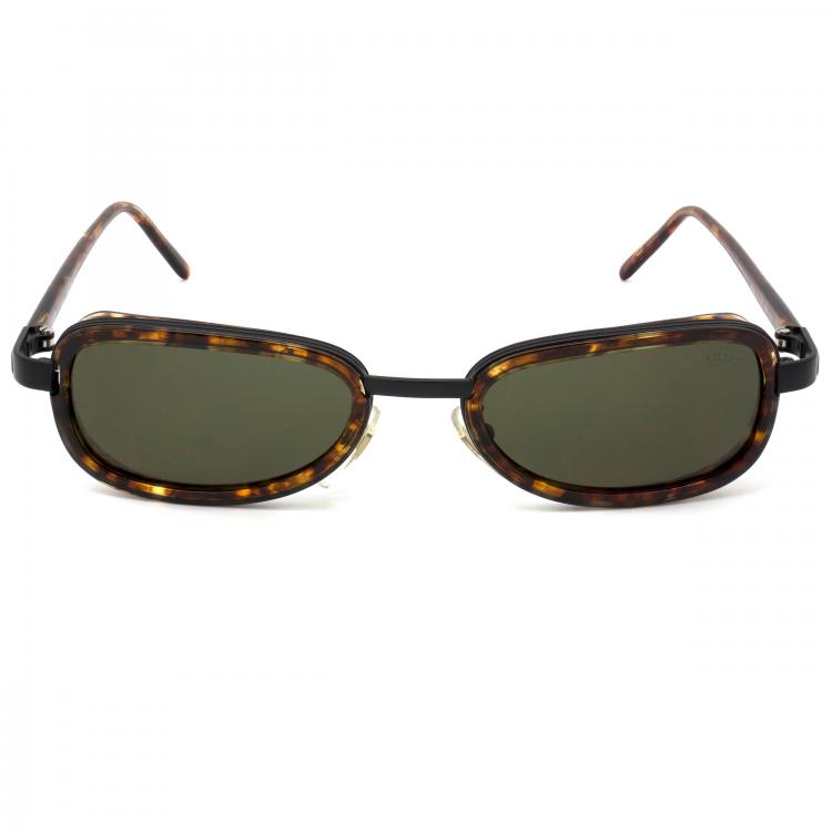 美国代购Sunglasses 古着收藏简约80年代玳瑁色复古太阳眼镜