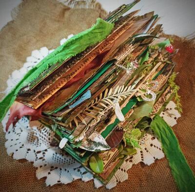 硬封面林地婚礼日记笔记本记事本