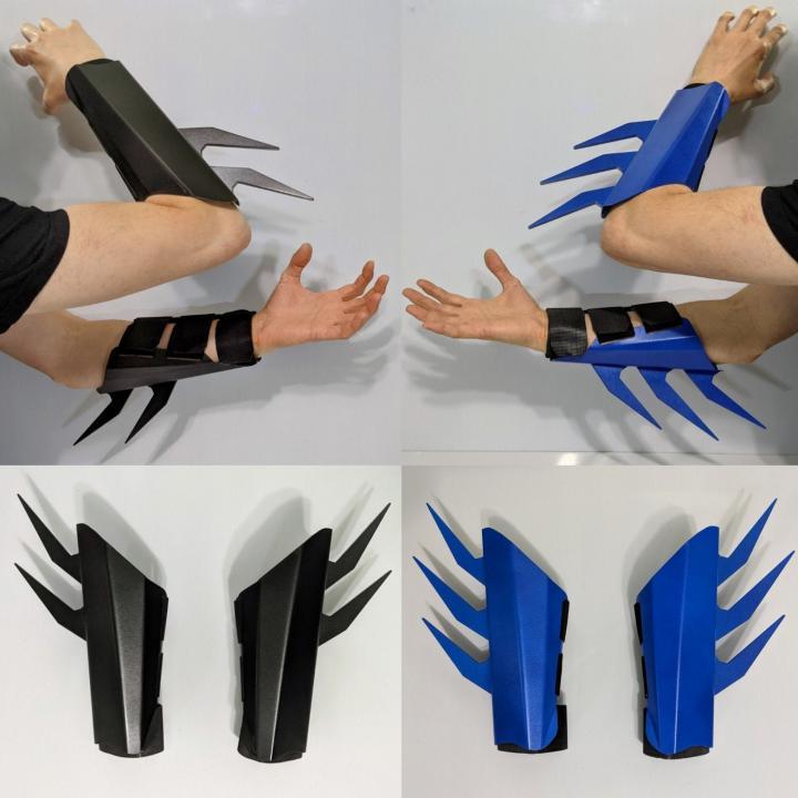 加拿大代购Gauntlets◇手作蝙蝠侠cosplay铝制金属护手铠甲盔甲 模玩/动漫/周边/娃圈三坑/桌游 盔甲/铠甲/甲胄 原图主图