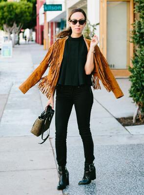 海外代购麂皮外套真麂皮