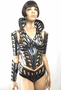饰艺术镂空紧身胸衣cosplay女装 手作特别装 Corset㊣西班牙代购