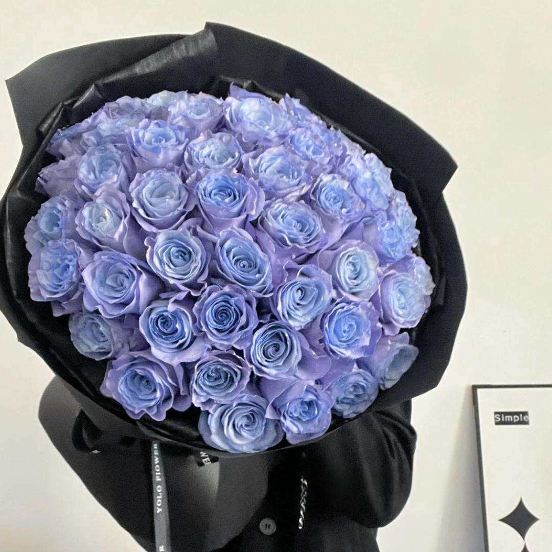 厄瓜多尔进口蓝心薰衣草玫瑰花