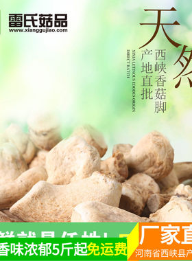 西峡冬菇双剪干净无杂质厂家直销