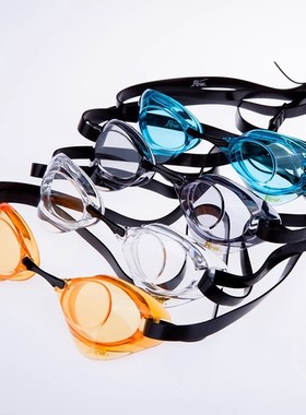 FEW飘牌 F5 专业减少阻力无胶圈比赛镀膜游泳镜