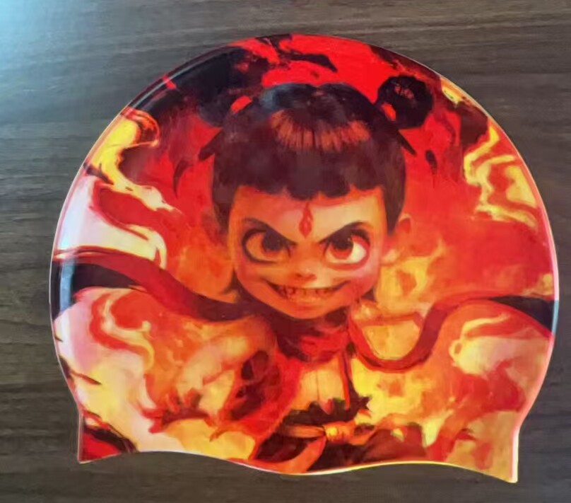 哪吒之魔童闹海周边泳帽