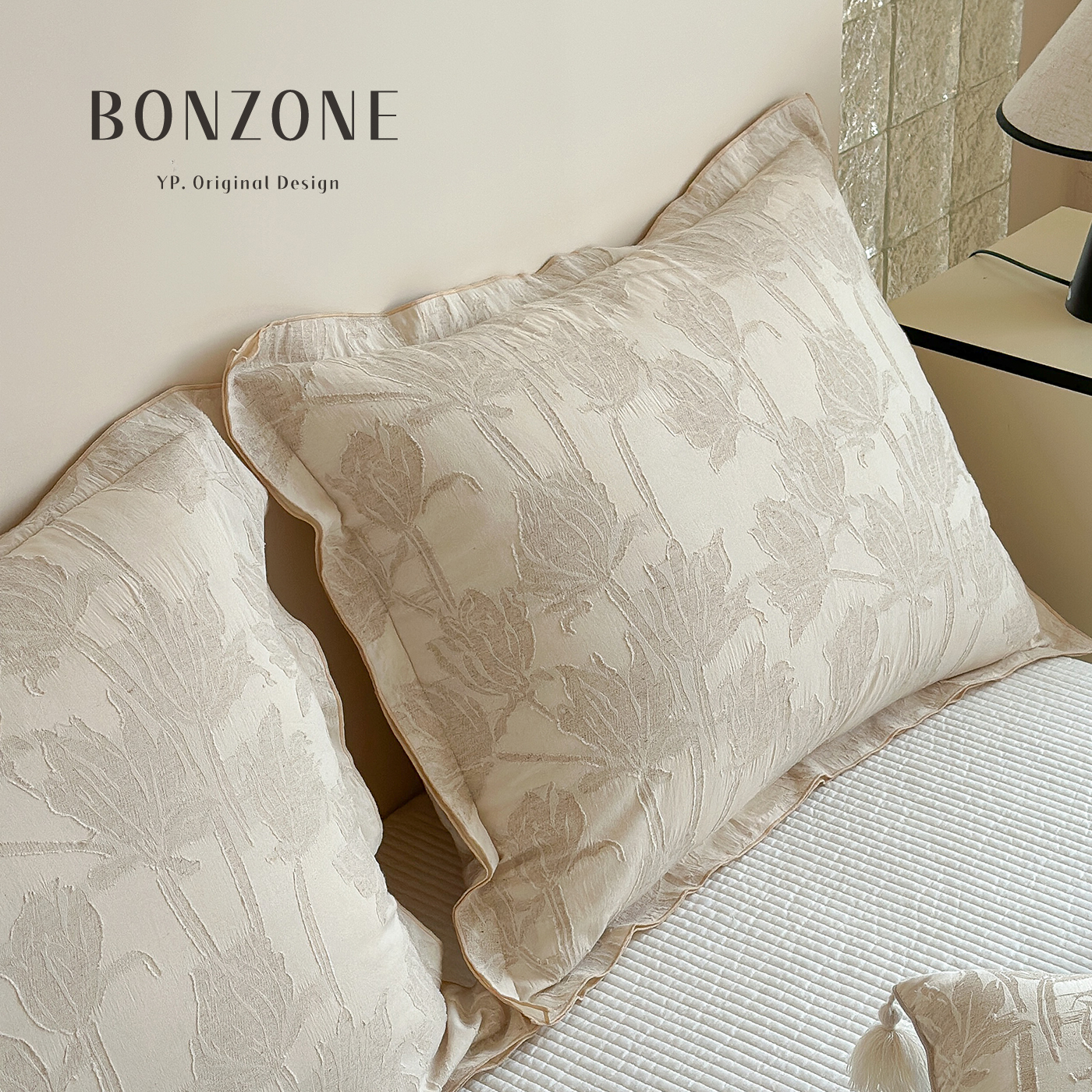 宽边大靠垫客厅沙发无床头本真系列靠背套精美抱枕提花大靠枕