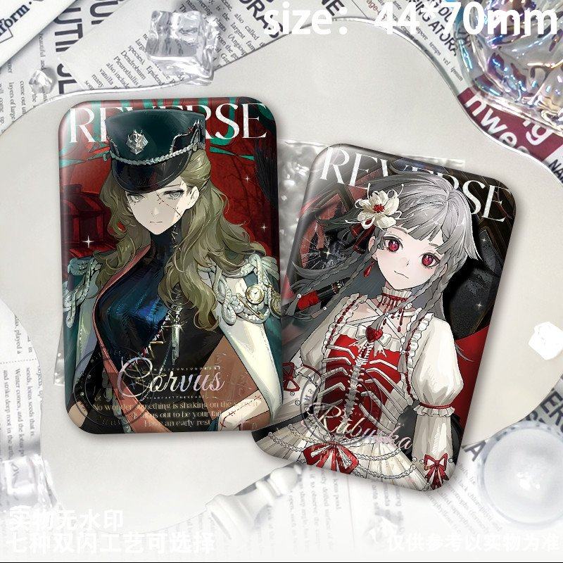 铅玻璃游戏周边方形镭射双闪谷子告死鸟阿莱夫吧唧摆件礼物女生,模玩/动漫/周边/娃圈三坑/桌游,动漫徽章/立牌,淘宝优惠券,粉丝福利购,淘宝优惠卷