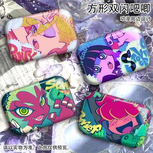 Stocking Panty吊带袜天使史朵巾潘迪周边长方形双闪徽章胸针挂饰