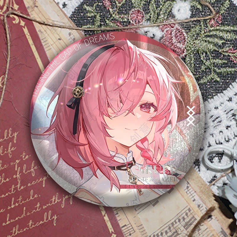 深空之眼3周年双闪吧唧绮望·诗蔻蒂溯梦之隙同人周边银葱炫彩收