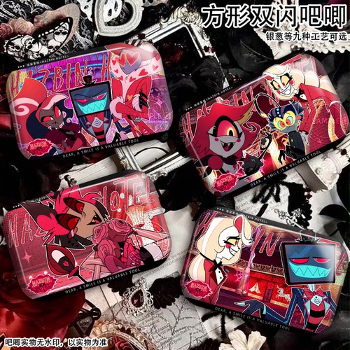 地狱客栈vox第二季方形双闪吧唧夏莉阿拉斯托二次元动漫精美周边