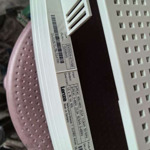 议价evs9326-etv100拆机9新伦茨变频器9300系列9