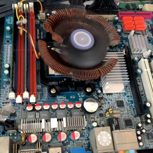议价出一片昂达A78GT128M老主板带u内存正常使用
