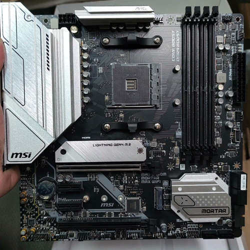 议价微星b550m迫击炮max wifi，22年12月生产，至少