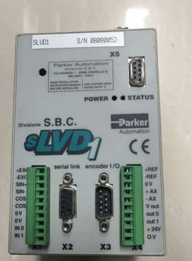 议价Parker 派克驱动器 SLVD1 实图拍摄有一处断裂议价
