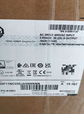 议价AB变频器PowerFlex 753，型号20F11NC03
