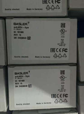 议价Basler巴斯勒acA4024-8gm， 全新原装正品，带
