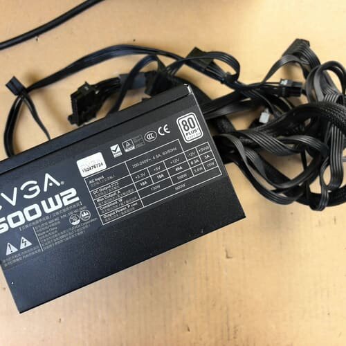议价10B-EVGA/艾维克 额定功率600w电源
