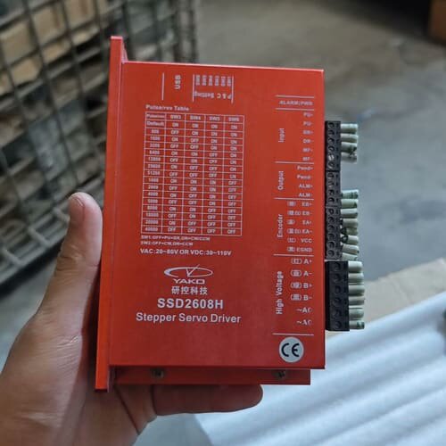 议价研控86闭环步进电机，驱动SSD2608H，功能正常，成色为