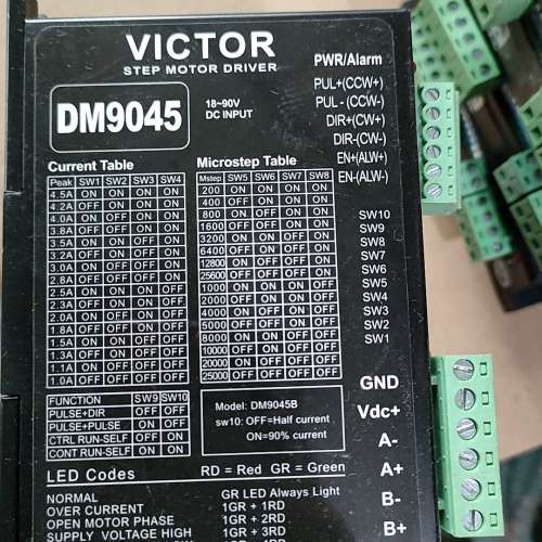 议价驱动器/控制器57加长步进电机套装，DM9045驱动器十HY