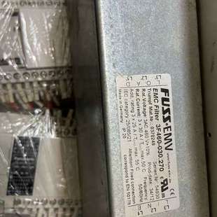 270二手 030. 议价通快配件Fuss电源滤波器 3f460