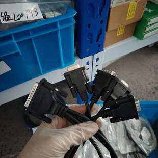 议价MOXA摩莎一拖四串口线CBL M44M9X4