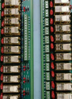 议价16路和泉继电器模组模块，继电器型号RJ25-C-D24，9