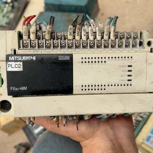 议价三菱PLC，型号FX3U-48MT/ES-A，拆机功能正常，
