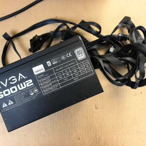 议价10B-EVGA/艾维克  额定功率600w电源