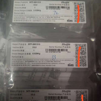 议价锐捷千兆单模光模块sfp-sm1310原封的80，工的55
