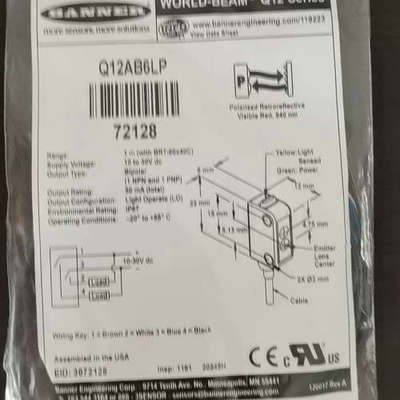 议价邦纳 Q12AB6LP  72128光电传感器 全新原装