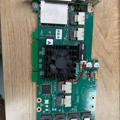 议价SAS LSI 2x36 SAS扩展卡 SFF-8087直通