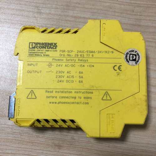 议价二手拆机原菲尼克斯继电器PSR-ESM4_B  PSR-SC