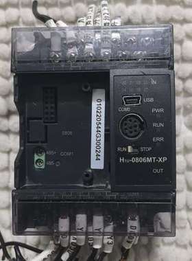 汇川PLC，型号是，H1U-0806MT-ⅩP，功能正常，能