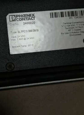 议价BL PPC15 3000 菲尼克斯触摸屏 2400020工