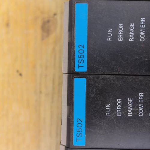 议价【PLC模块】型号是TS502，状态有明显使用痕迹，但