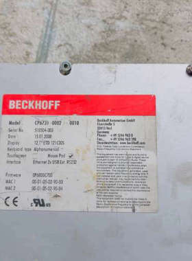 议价倍福BECKHOFFCP6731-0002-0000多点触