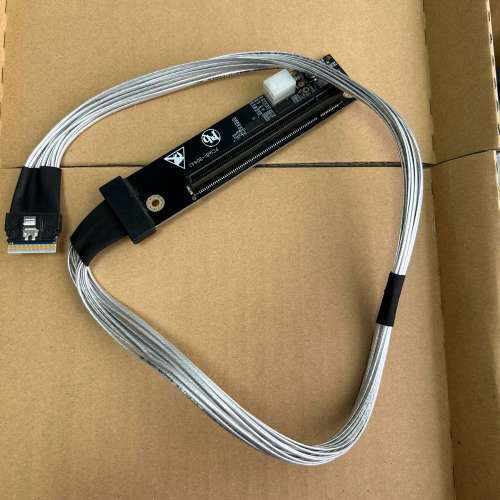 议价SFF8654转PCIE 8X线板全套，8654 8i转接板