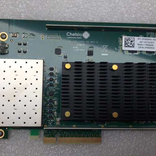 议价chelsio T540-BT 四口万兆光纤网卡10G PC