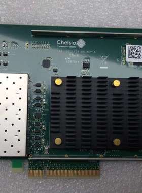 议价chelsio T540-BT 四口万兆光纤网卡10G PC