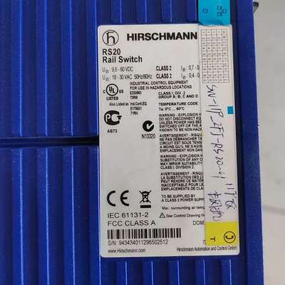 议价赫斯曼工业网络交换机RS20-0400S2T1SDAEHH0